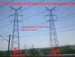 MEGATRO 220KV transmission line SZ2 double circuit drum type suspension tower
