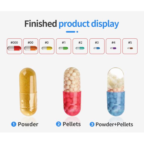High Speed Automatic PLC Capsule Filler Machine With OEM ODM Service