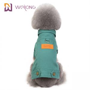 Quality Customized Cotton Canvas Pet Coat Soft Sherpa Lining Puppy Winter Coat for sale
