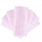 Pink Color Disposable Ear Loop Mask Anti Dust 65 Gsm For Face Protection