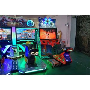 Dreamland Snowcross Motorcycle Game Machine Resort Arcade Motorbike Simulator