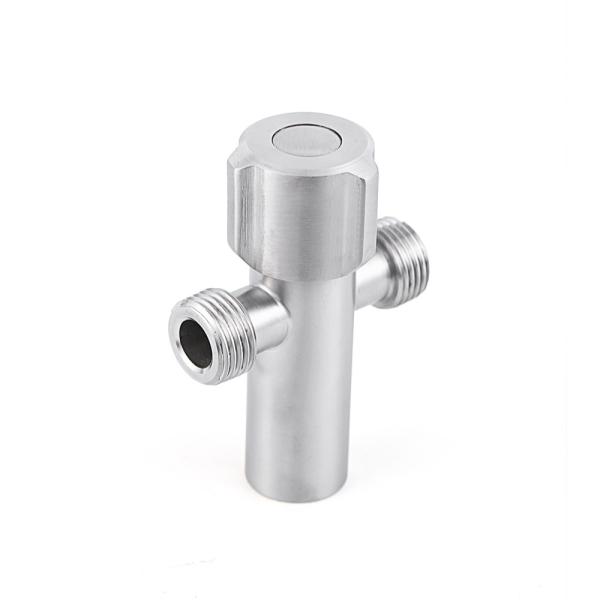 2 Way SS304 SUS304 Angle Valve For Bathroom Shower