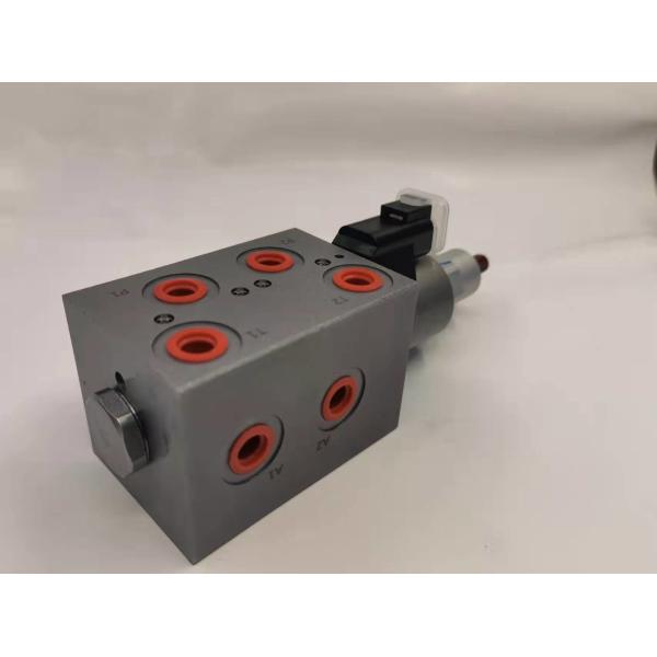 21MPa Customized Hydraulic Solenoid Valve 8 Way 2 Position 210bar Pressure
