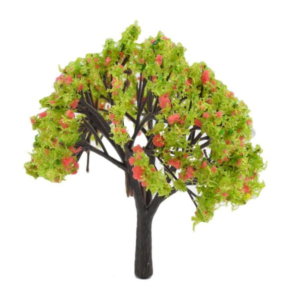 2017 New sand table 30-100mm architecture scale model coloful trees ho scale model train color trees
