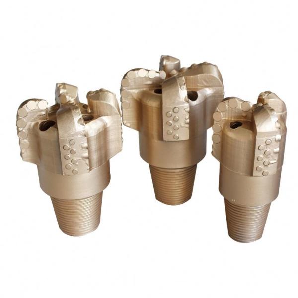 Carbide PDC Tricone Drill Bit 6 Blades / 6 Nozzles Forging Processing Type