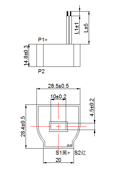 5A 80A Solid Core Mini Single Phase Current Transformer for Electricity Meter