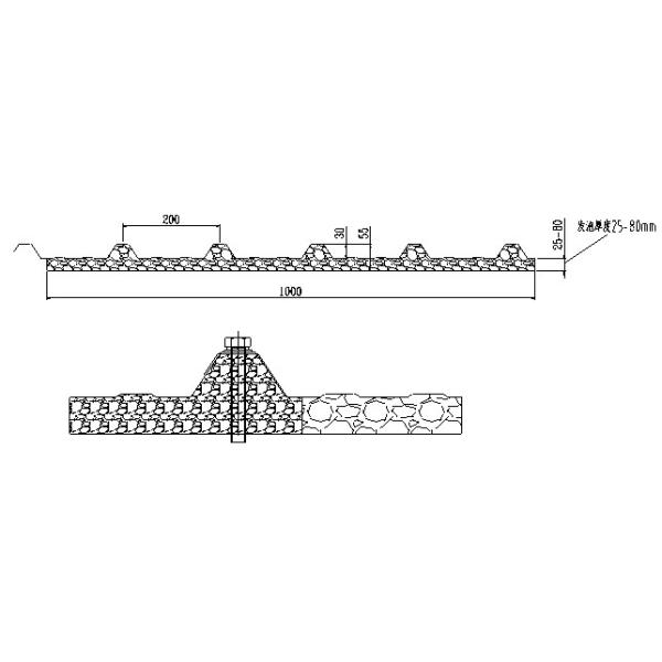 Hydraulic High Speed PU Sandwich Panel Roll Forming Machine for Roof and Wall Panel