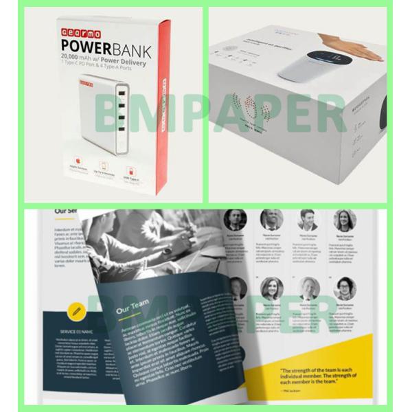 80# 100# Matte C2S Art Paper For Company Manual 28 x 40inch Good Stiffness