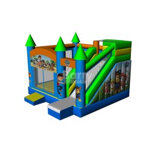 Quality Commercial Grade Inflatable Bouncer House , Industrial Catoon Moon Bounce for sale