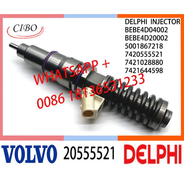Diesel Injector 20555521 BEBE4D04002 BEBE4D20002 5001867218 21028880 85003042 E3.18 for REN-AULTT 11LTR EURO3 HI
