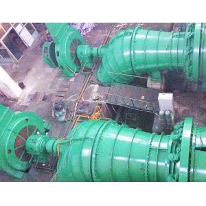 100KW 6300V 10500V Tubular Water Turbine Generator