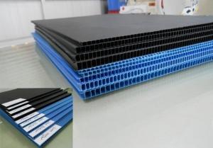 Quality 2mm,4mm 6mm 8mm 10mm blue corrugated plastic sheet pp hollow core plastic sheets/board for sale