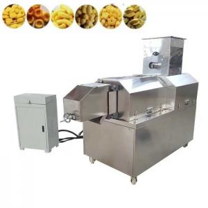 Quality Double Screw Feed Extruder Rice Corn Flakes Puffed Snack Machine Food Making Machine for sale