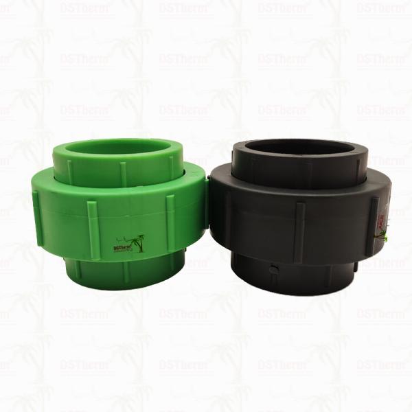 Ppr Green Plastic Union For Piping System Customizable Chemical Resistance
