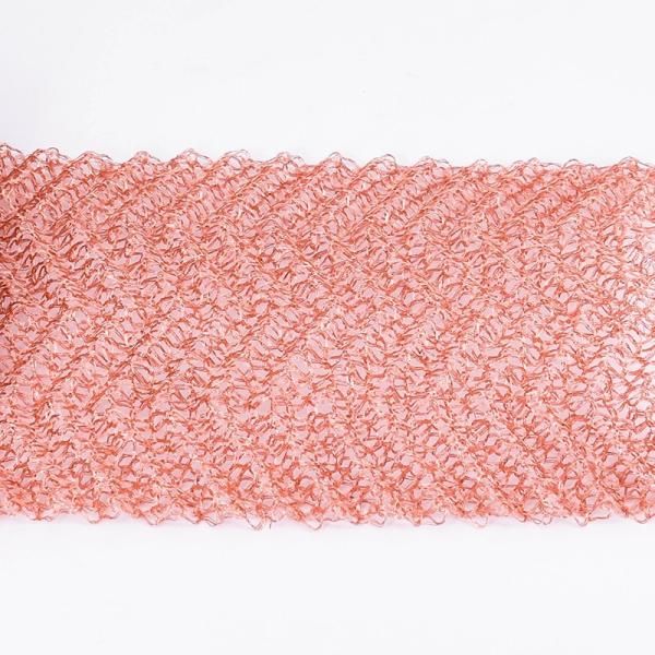 Red copper mesh filter, column mounted, wire mesh filter for distillation