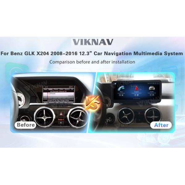 Multimedia GLK Android Screen Mercedes Head Unit For Benz Class X204 2008-2016