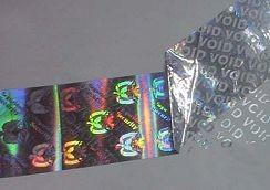 Quality Rainbow Color Customized 3D Hologram Sticker For Strengthen Brand Image for sale