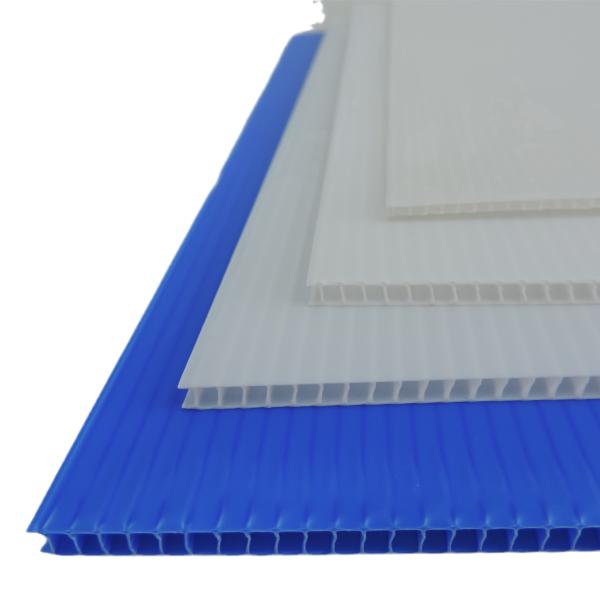 Multi Purpose PP Hollow Corrugated Sheet 24x18"