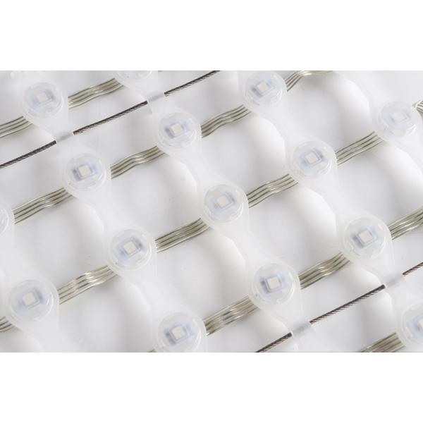 Transparent LED Mesh Screen Outdoor LED Point Light Display IP67 12V