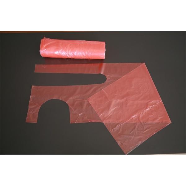 PE Disposable Aprons On A Roll Against Liquid , Sleeveless Disposable Smocks