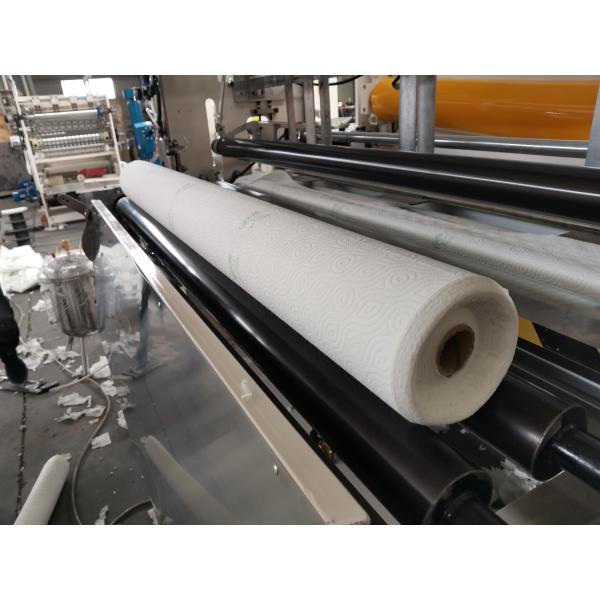 Automatic 380V PLC Controlled Toilet Tissue Paper Rewinding Machine 230M/Min