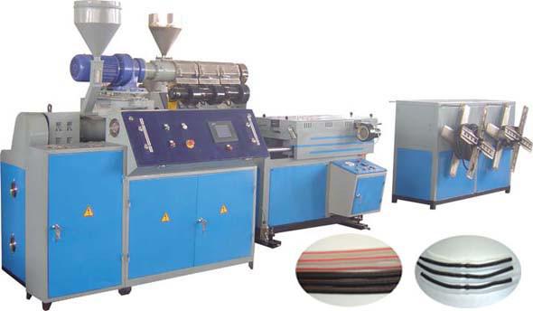 Buy Extrusion Plastic Corrugated Pipe Production Line , PECorrugated Plastic Pipe Making Machine at wholesale prices