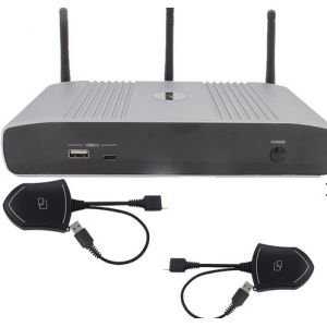 Quality OSD Control Wireless Presentation Solution RJ45 Interface Screen Sharing Device for sale