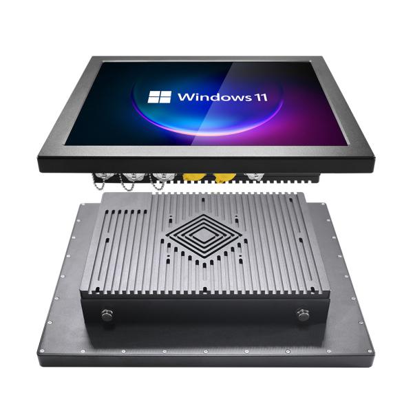 1280*1024 Industrial Touch Panel PC with 350 Nits Brightness RS232/USB/LAN/VGA