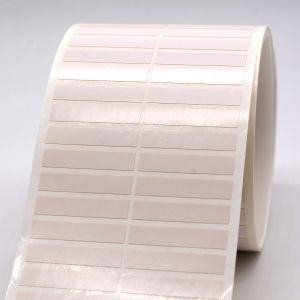 Polyimide High Temperature Adhesive Labels 31.5mmx6.35mm 1mil White Matte