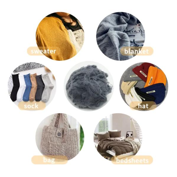 High Performance Synthetic Acrylic Staple Fiber for Cold Weather Clothing