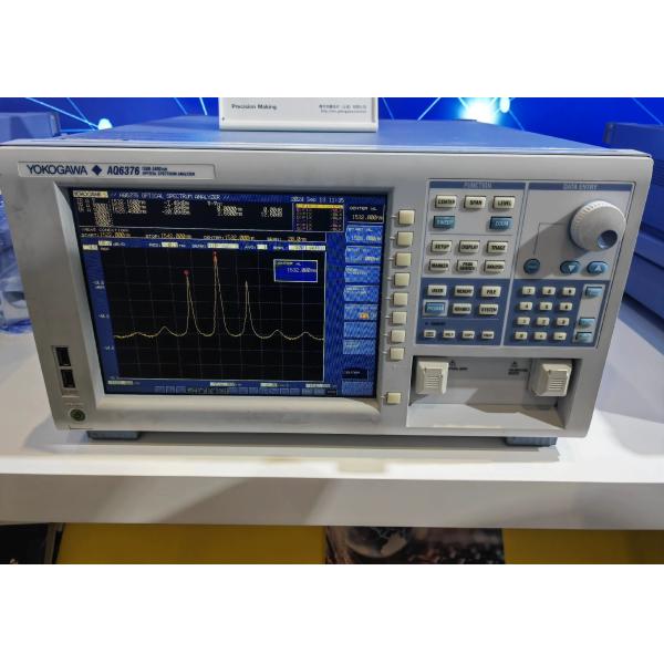 3.4 µM Optical Spectrum Analyzer Yokogawa AQ6376 0.05 Nm Resolution