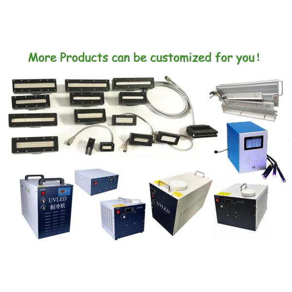 NO Warm - Up Time UV LED Curing System For Watch Precision Components Manufacturing
