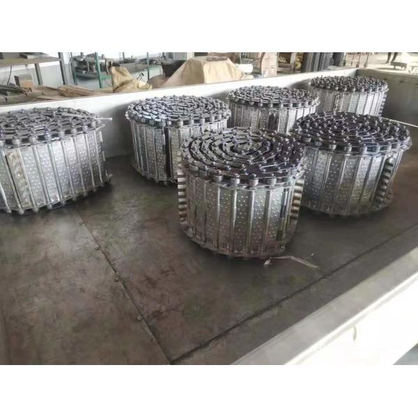 Food Grade Chain Mesh Conveyor Belt , Stainless Conveyor Belt To Conveying Products