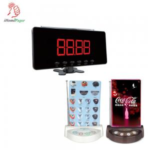 Quality wireless hotel waiters buzzer systems call button and monitor for sale