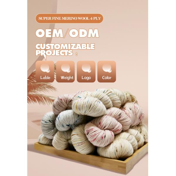 super fine shrinkproof merino 4 ply wool for hand knitting crochet yarn