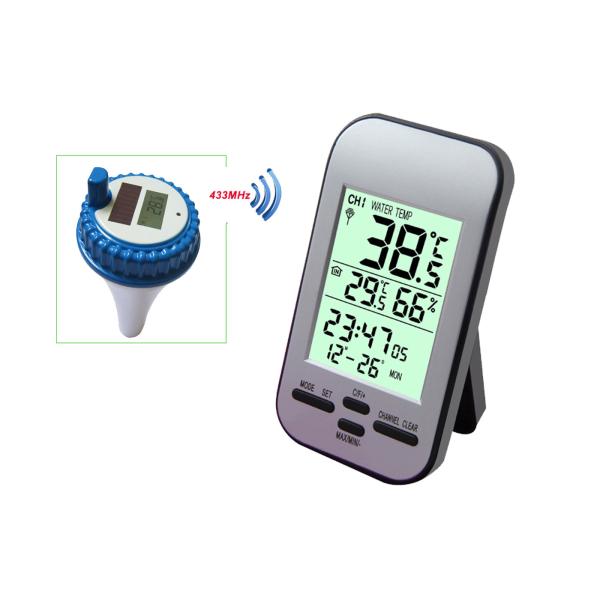 Professional Wireless Digital Swimming Pool SPA Floating Thermometer Remote