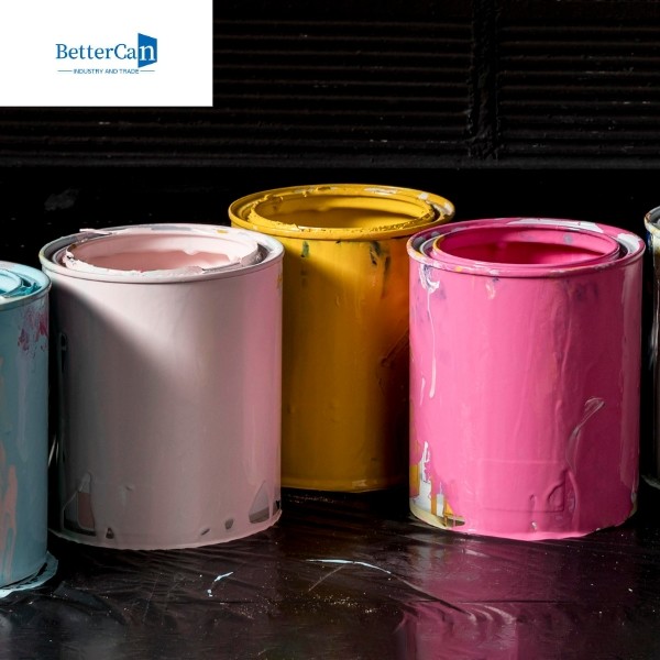 2 Pint Empty Metal Paint Cans With Lids , Quart Size Tin Paint Buckets