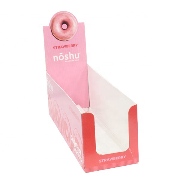 Recyclable Custom Cardboard Display Boxes For Strawberry Cake Packaging