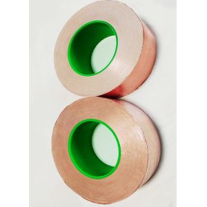 Quality 0.1mm Thickness Rf Cage Conductive Copper Foil Tape Pure for sale