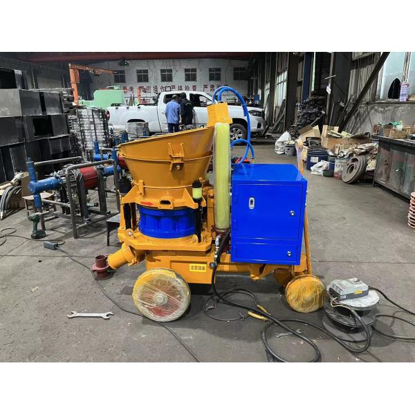 Pneumatic KEMING Gunite Shotcrete Machine With Anti Explosion Electric