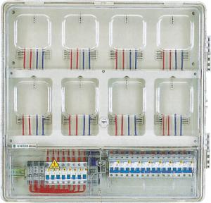 Quality 8 Positionsel Ectric Service Meter Box Replacement MCB Full Climate Conditions for sale