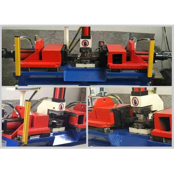 Double Head Tube Pipe End Forming Machine 110v 220v / 380v Low Power Consumption