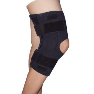 Quality Neoprene Open Patella Medical Knee Brace With Hinge , Latex Free for sale