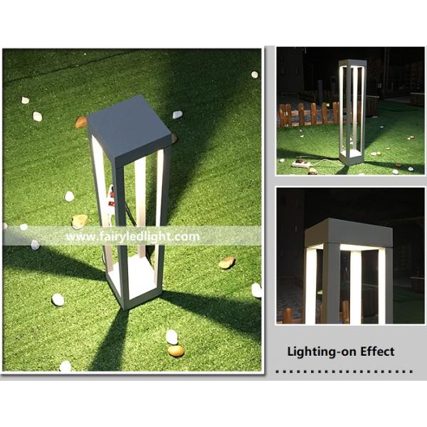 1.1m 10W Square Pole Bollard Column Lamp LED Garden Light LED Lawn Light Landscape Light