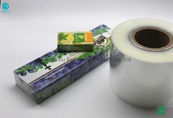 Buy Heat Sealability For Cigarette Inner Pack And Outer Pack 120mm 350mm Width BOPP Film Roll at wholesale prices