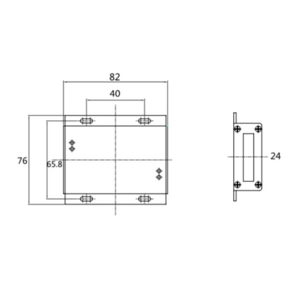 6 Mv/V IP64 Load Cell Amplifier 350 Ohm Pressure Sensor Amplifier