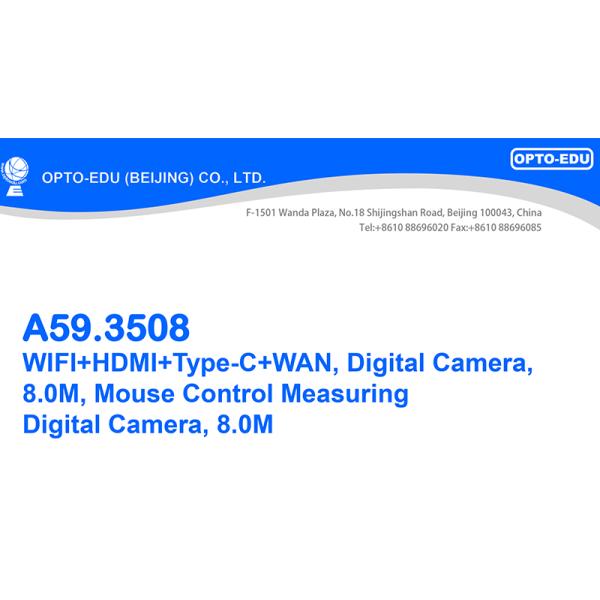 OPTO-EDU A59.3508 8.0M WIFI HD Digital Microscope Camera