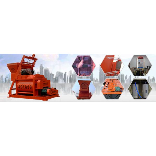 Multipurpose ISO/CE Approved Twin Shaft JS1000 Cement Mixing Machine