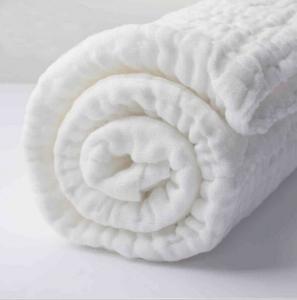 Quality 110x115cm 6 layer Washing Medical 100% Cotton Baby Gauze Bath Towel Wholesale China Factory for sale