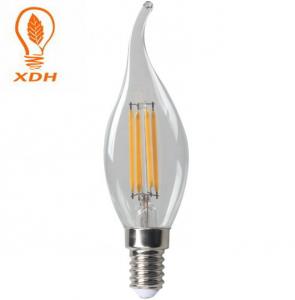 China 4W E14 Flicker Flame Light Bulb C35 LED Filament Candle Bulbs on sale